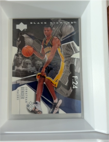 2000-01 Upper Deck Black Diamond #95 Jonathan Bender — front