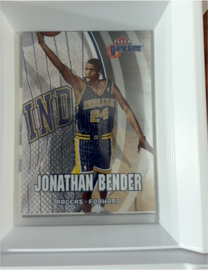 2000-01 Fleer Game Time #64 Jonathan Bender — front