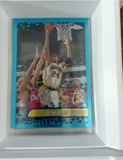 2001-02 Topps Chrome #54 Jonathan Bender — front