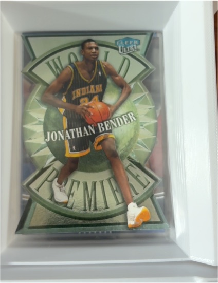 1999-00 Fleer Ultra World Premiere #7WP Jonathan Bender — front