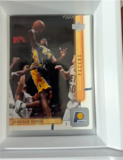 2001-02 Upper Deck #66 Jonathan Bender — front