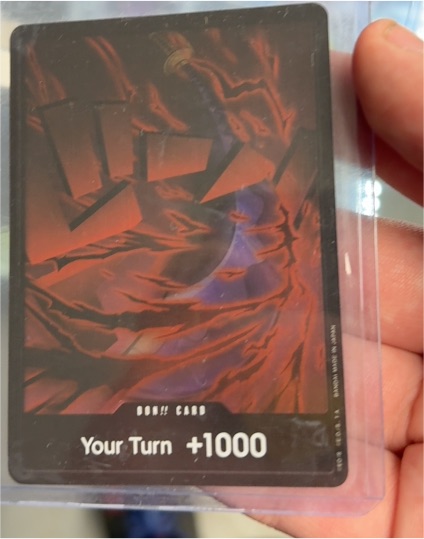 2025 One Piece Royal Blood #NNO Don!! Card — front