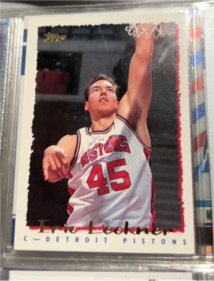 1994-95 Topps #268 Eric Leckner — front