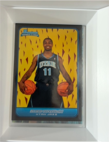 2006-07 Bowman #155 Dee Brown — front