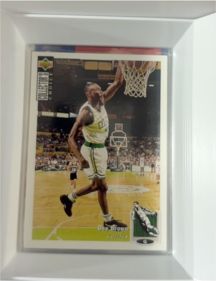 1995 Upper Deck Collector's Choice #7 Dee Brown — front