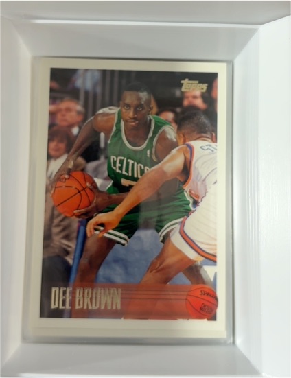1996-97 Topps #46 Dee Brown — front
