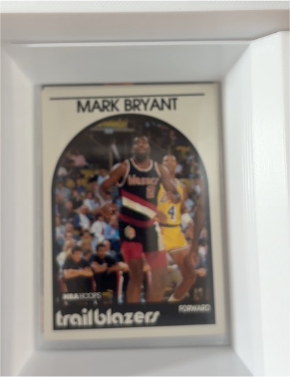 1989-90 NBA Hoops #36 Mark Bryant — front