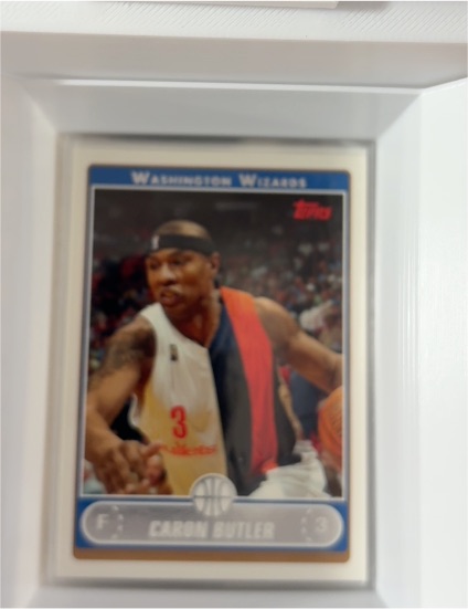 2006-07 Topps #181 Caron Butler Washington Wizards — front