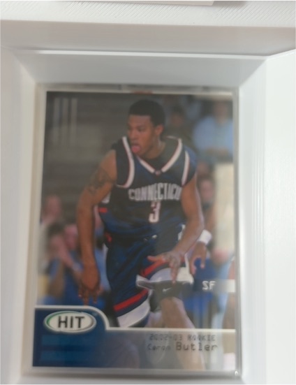 2002 SAGE HIT #3 Caron Butler — front