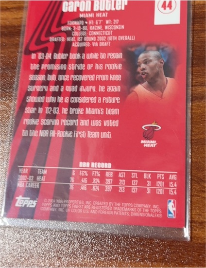 2002-03 Topps #194 Caron Butler RC — front