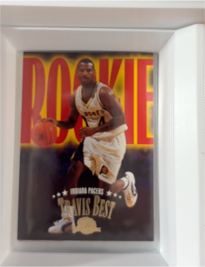 1995-96 SkyBox Premium #228 Travis Best Rookie Indiana Pacers — front