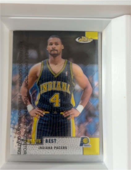 1999-00 Topps Finest #100 Travis Best — front