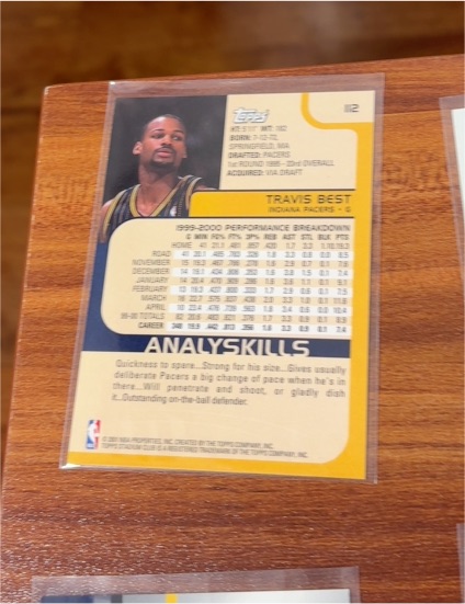 1999 Topps #12 Travis Best — front