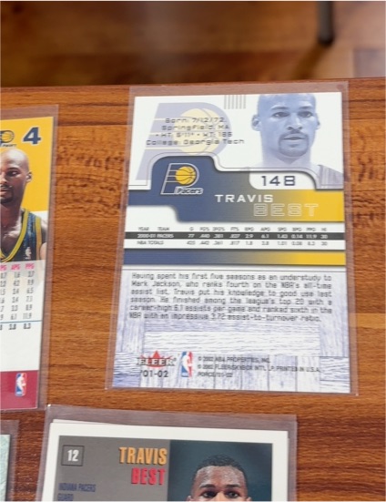 2001-02 Fleer #148 Travis Best — front