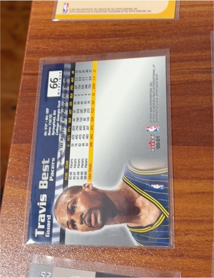 1997-98 Topps #12 Travis Best Indiana Pacers Basketball Card — front