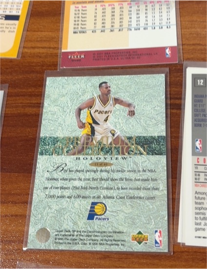 1997-98 Upper Deck SP Authentic #15 Reggie Miller — front