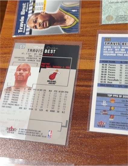 2003 Fleer #57 Travis Best — front