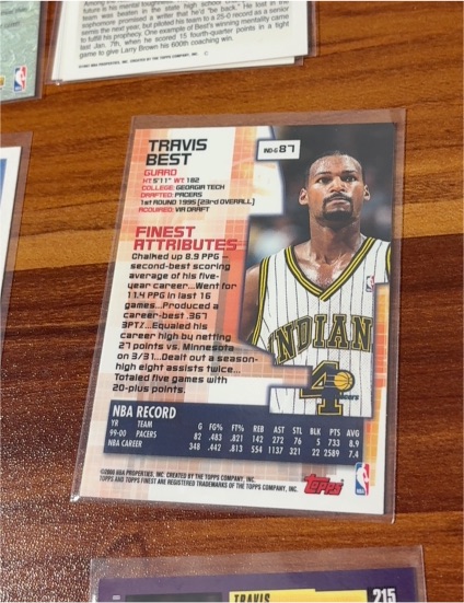 1997-98 Topps #12 Travis Best — front