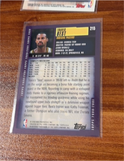 2000 Topps #215 Travis Best — front