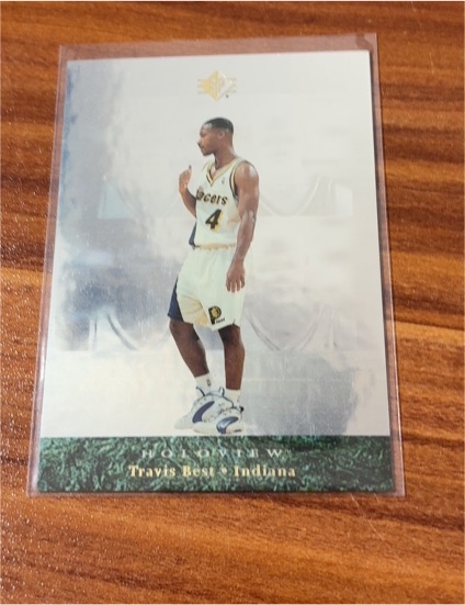1995-96 Upper Deck SP Premium Collection Holoview #15 Travis Best — front