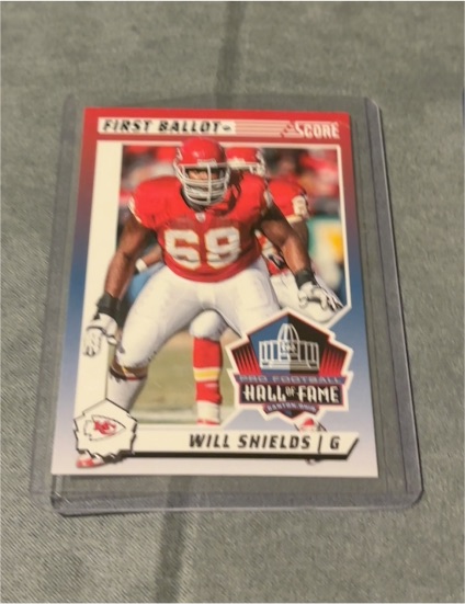 2024 Panini Score First Ballot #9 Will Shields — front