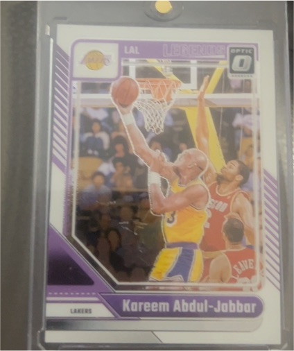2024-25 Panini Donruss Optic #228 Kareem Abdul-Jabbar — front