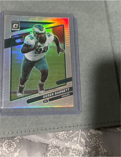 2021 Panini Donruss Optic #11 Derek Barnett — front