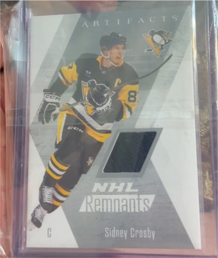 2010 Upper Deck Artifacts NHL Remnants #NR-26 Sidney Crosby — front