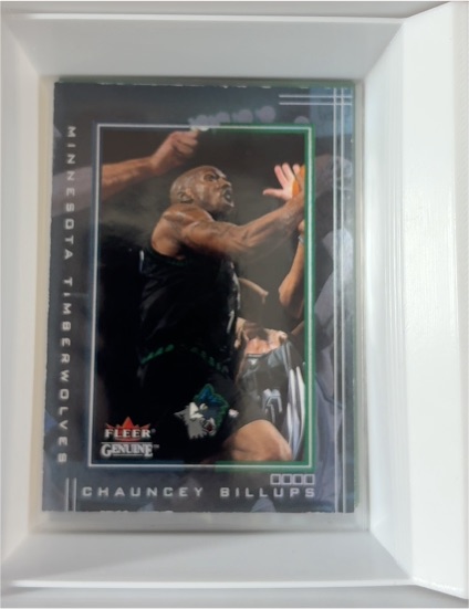 2001-02 Fleer Genuine #66 Chauncey Billups — front
