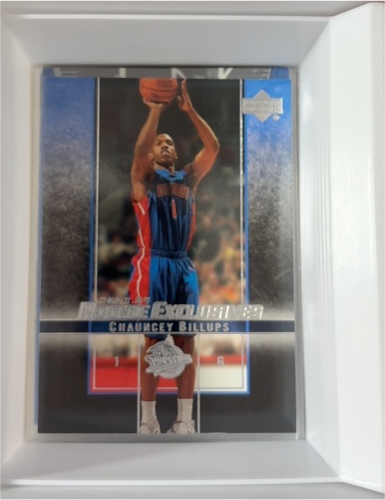 2003-04 Upper Deck Rookie Exclusives #33 Chauncey Billups — front