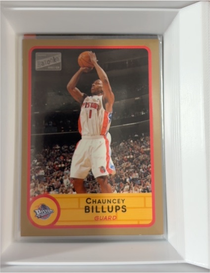2003 Topps Bazooka #9 Chauncey Billups — front