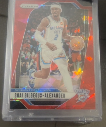 2024-25 Panini Prizm #113 Shai Gilgeous-Alexander — front