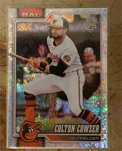 2026 Topps Series 1 #166 Colton Cowser — front