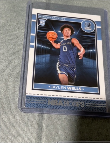 2024-25 Panini NBA Hoops #269 Jaylen Wells — front