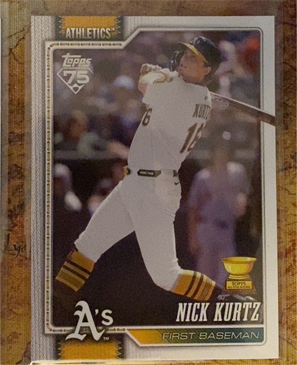 2026 Topps Series 1 #97 Nick Kurtz — front