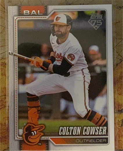 2026 Topps Series 1 #166 Colton Cowser — front
