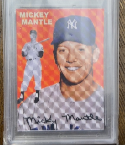 2021 Topps #254 Mickey Mantle — front