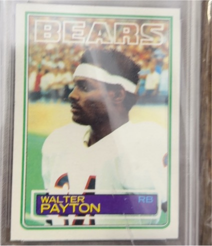 1983 Topps #36 Walter Payton — front