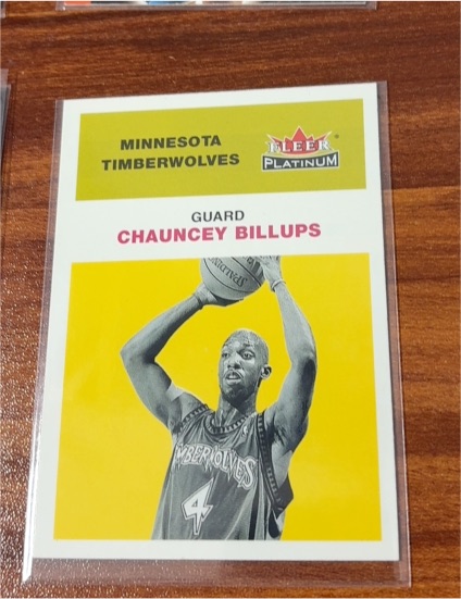 2001-02 Fleer Platinum #25 Chauncey Billups — front