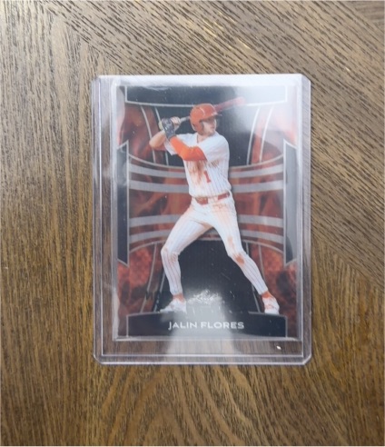 2025 Leaf Metal #95 Jalin Flores — front