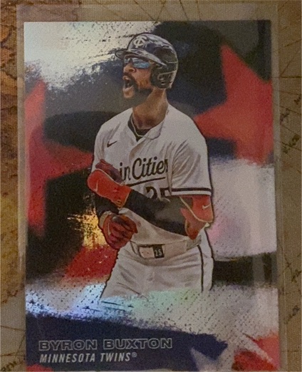 2026 Topps #25 Byron Buxton — front