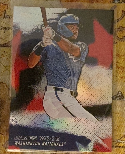 2026 Topps Series 1 Stars of MLB #SMLB-17 James Wood — front
