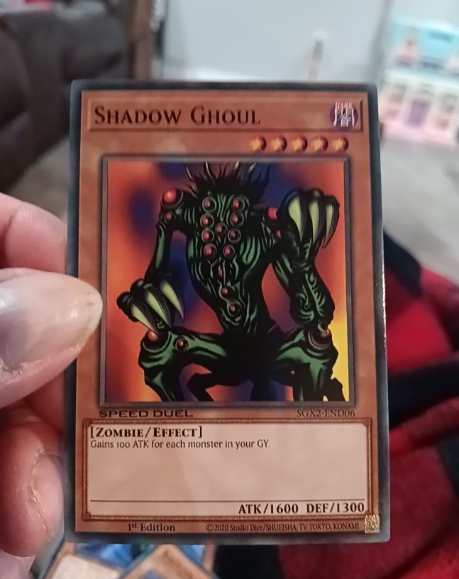 2020 Yu-Gi-Oh! SGX2-END06 Shadow Ghoul — front