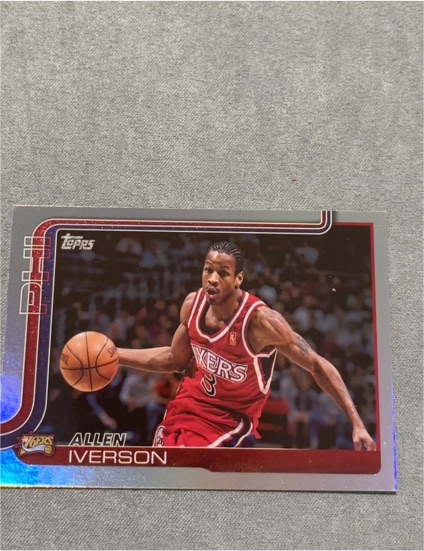 2025-26 Topps #253 Allen Iverson — front