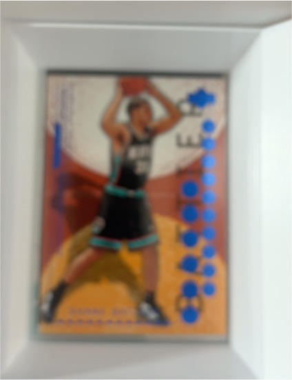 1999-00 Upper Deck Ionix Skyonix Damon Stoudemire #S5 — front