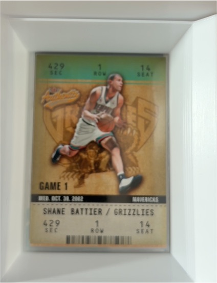 2002-03 Fleer Authentix #14 Shane Battier — front