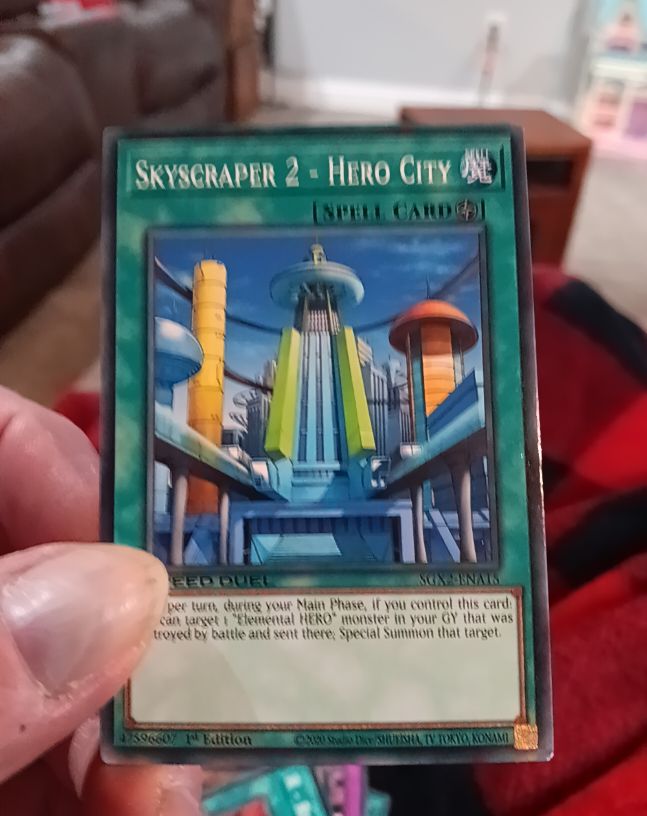 Yu-Gi-Oh! Skyscraper 2 - Hero City DP06-EN014 — front