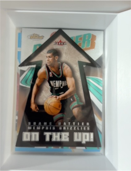 2002-03 Fleer Genuine #5 Shane Battier On The Up! — front