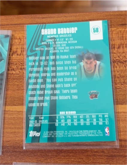 2002-03 Topps Stadium Club #58 Shane Battier — front