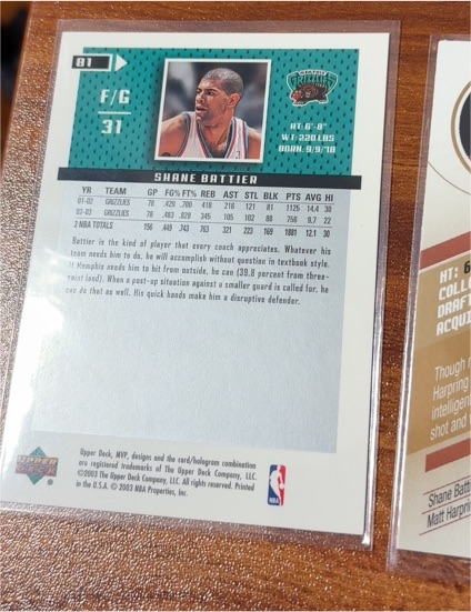 2002-03 Upper Deck #81 Shane Battier — front